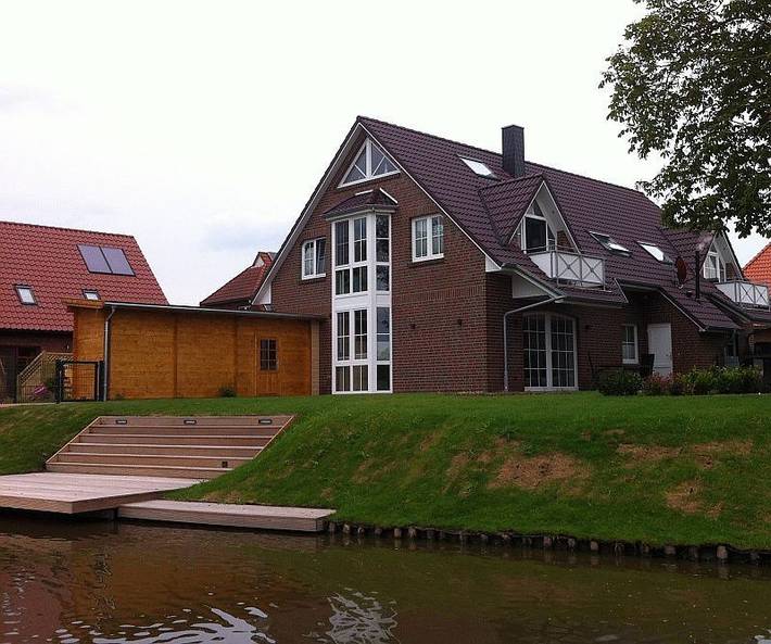 Ferienwohnung für 4 Personen, mit Balkon und Ausblick in Greetsiel