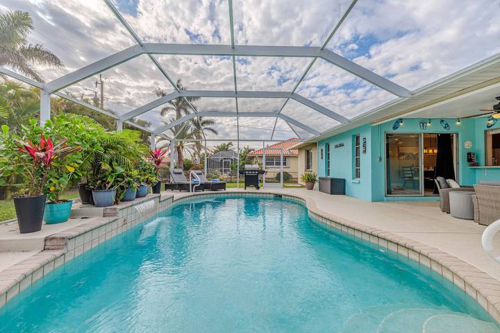 Vakantiehuis voor 6 personen, met tuin en terras in Cape Coral