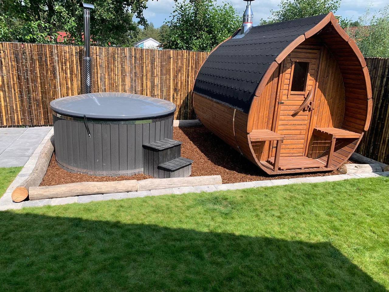 Haus Strandhüsken, Freistehendes Ferienhaus am Spielplatz mit Sauna in Sehestedt (Jade), Jade