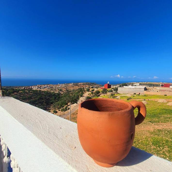 Chambre d’hôte pour 2 personnes, avec jardin ainsi que terrasse et vue