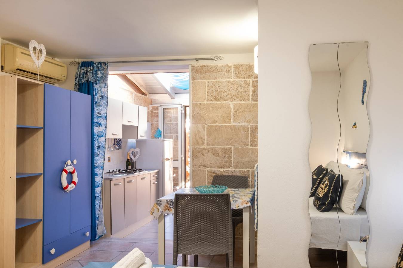 Boutique Villa – Loft Nexus mit Gemeinschaftsterrasse, Wlan & Klimaanlage in Porto Cesareo, Golf von Tarent