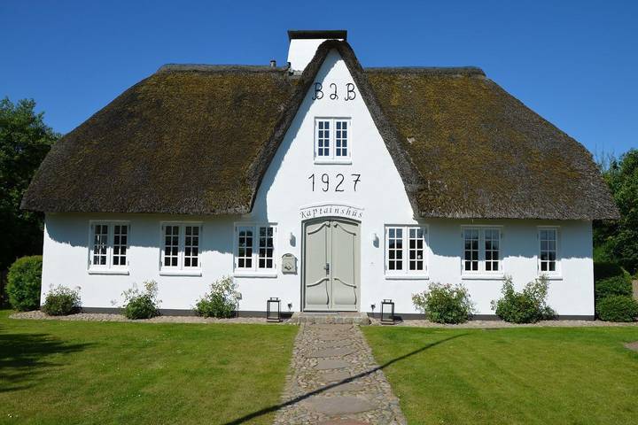 Ferienhaus für 6 Personen, mit Ausblick und Garten sowie Sauna