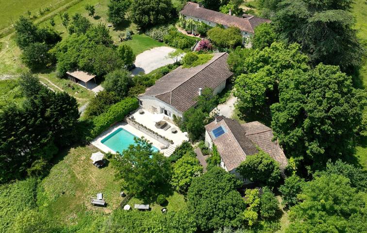 Gîte pour 5 personnes, avec jardin ainsi que piscine et terrasse dans le Lot-et-Garonne - 2