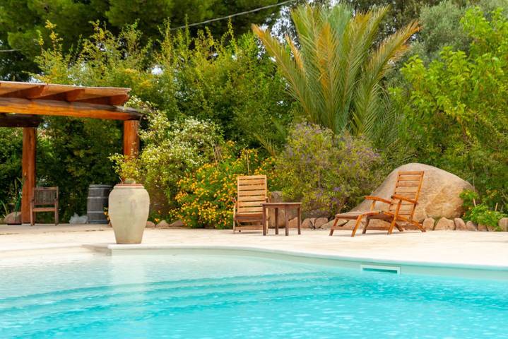Ferienhaus für 2 Personen, mit Garten und Pool - 1