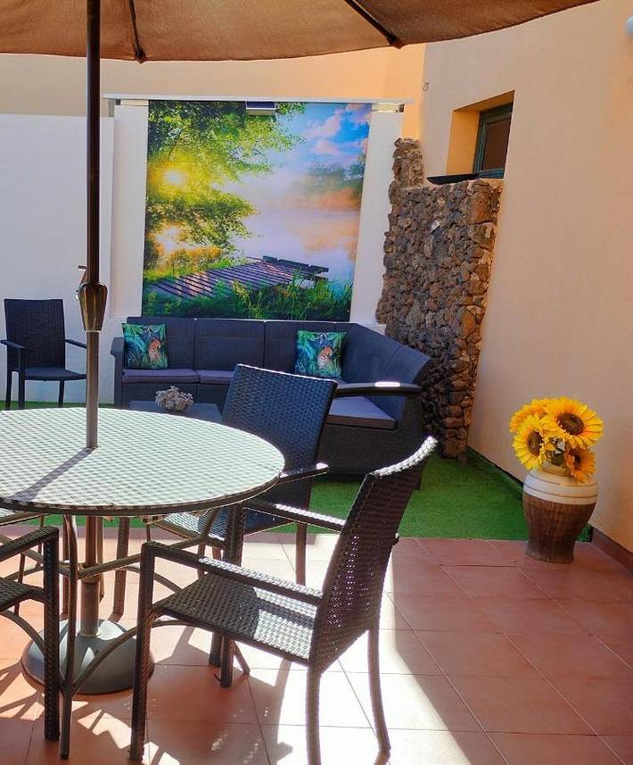 Chalet para 7 personas, con vistas y jardín en Fuerteventura