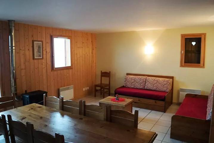 Chalet pour 10 personnes, avec vue ainsi que terrasse et piscine à Saint-Jean-d'Arves - 3