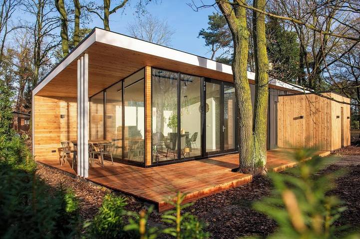 Ferienhaus für 4 Personen, mit Whirlpool und Terrasse sowie Sauna - 1