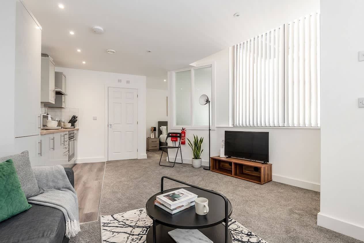 Ganze Wohnung, Modern & Cosy Apartment in Central Rotherham in Südliches Yorkshire