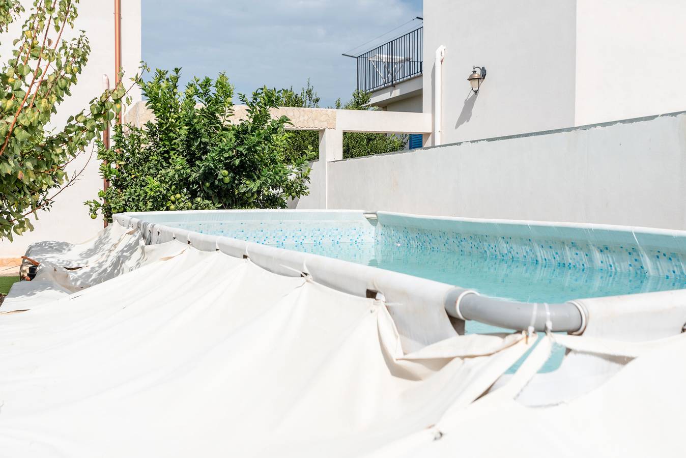 Villa 'La Perla mit Pool' mit privatem Pool, Wlan und Klimaanlage in Realmonte, Agrigento Provinz
