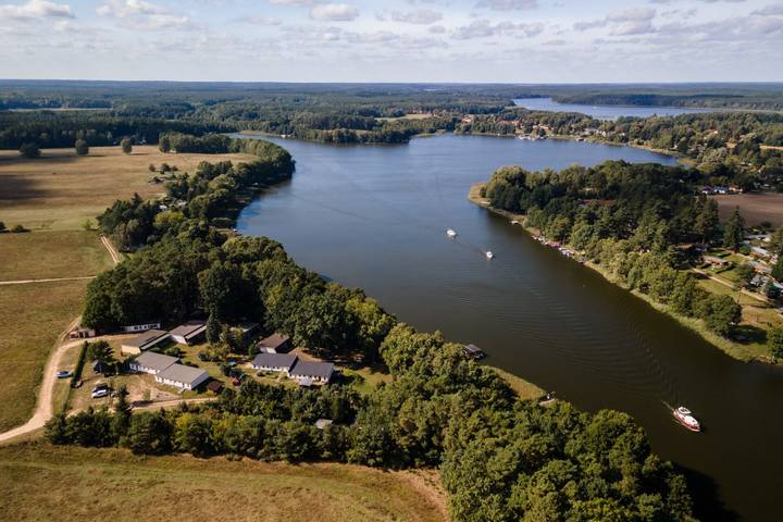 Ferienhaus für 4 Personen, mit Garten und Seeblick in Rheinsberg