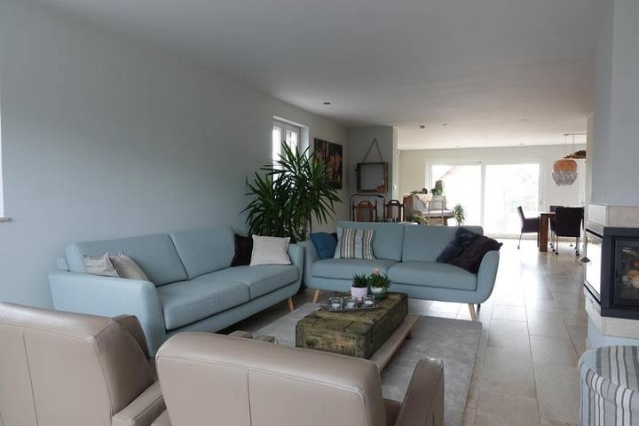 Ferienhaus für 10 Personen, mit Balkon und Terrasse sowie Garten und Ausblick in Maasmechelen