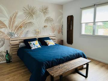 Chambre d’hôte pour 4 personnes, avec jardin à Vieux-Boucau-les-Bains