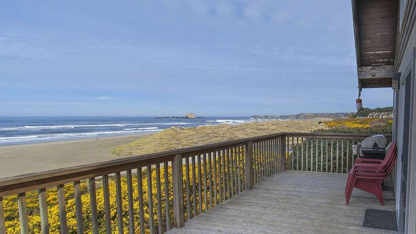 Vacation rental for 6 people, with terrace in Bandon (Oregon)