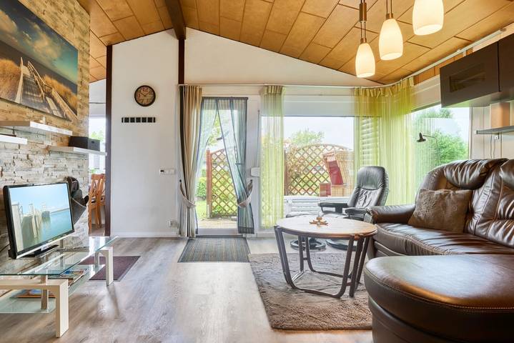 Ferienhaus für 4 Personen, mit Terrasse und Garten in Simonsberg