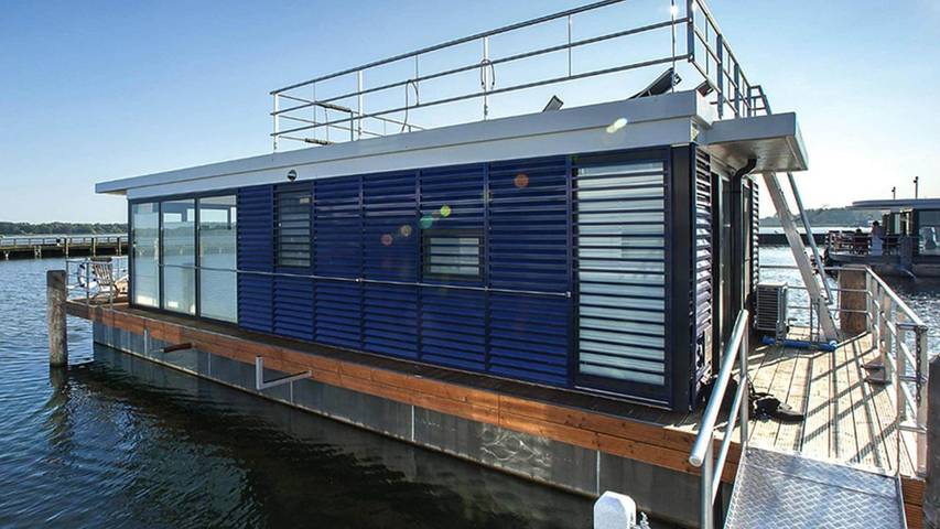 Boot für 3 Personen, mit Terrasse in Ribnitz-Damgarten