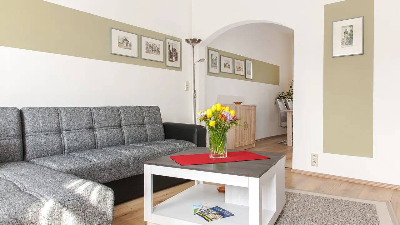 Ganze Ferienwohnung, Ferienwohnung für 3 Personen (55 m²) in Arnstadt in Arnstadt, Thüringer Kernland