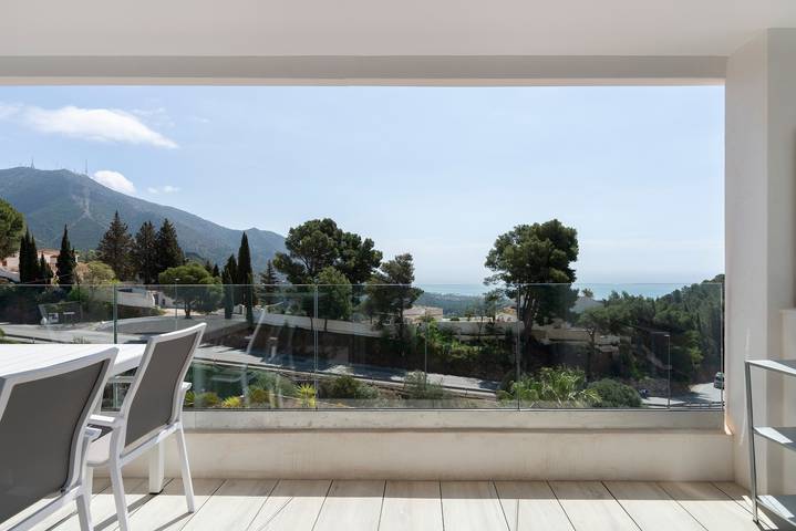 Hel lejlighed, Ferielejlighed for 4 personer med balkon in Mijas Pueblo, Mijas