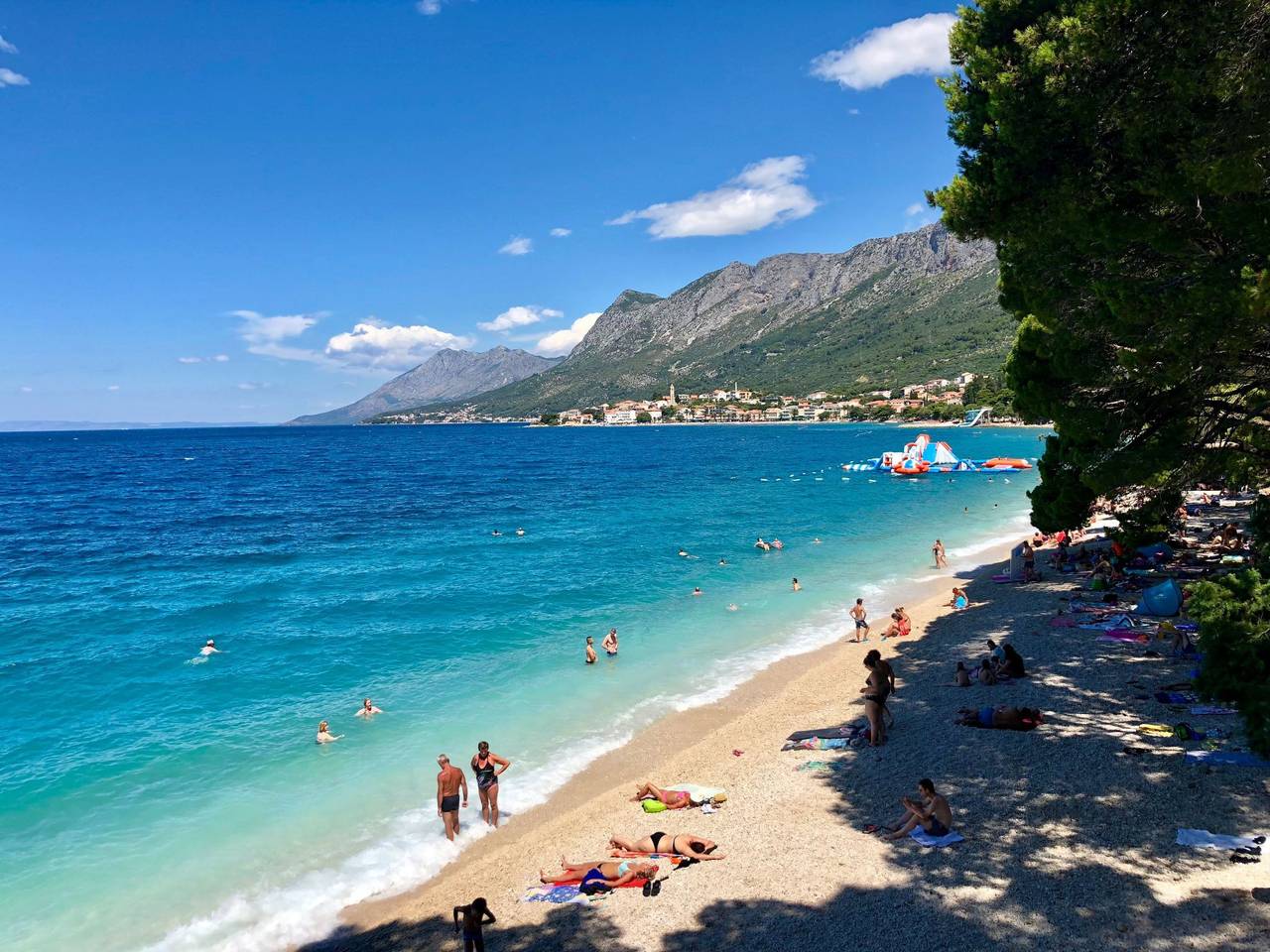 Ganze Wohnung, Mit privatem Parkplatz in Gradac, Makarska Riviera