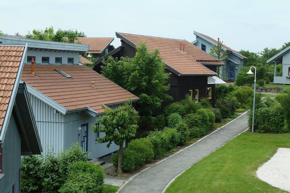 Familienfreundl. Ferienhaus im Ferienpark-Hagbuegerl Plus Badespaß im Aquafit in Waldmünchen, Ostbayern