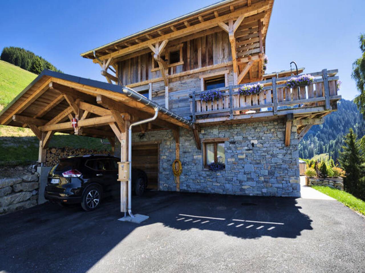 Apartamento entero, Apartamento en Ndb cerca del remonte Boulangère in Notre-Dame-de-Bellecombe, Albertville region