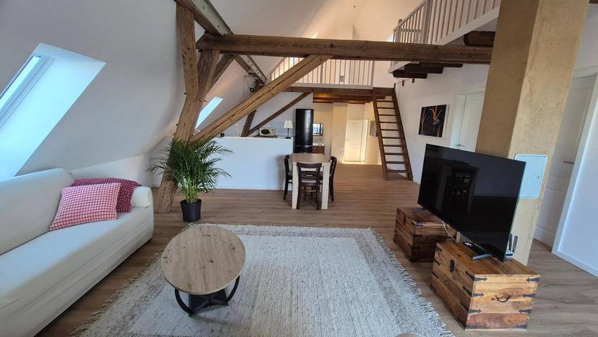 Maison d’hôte pour 2 personnes, avec balcon et vue