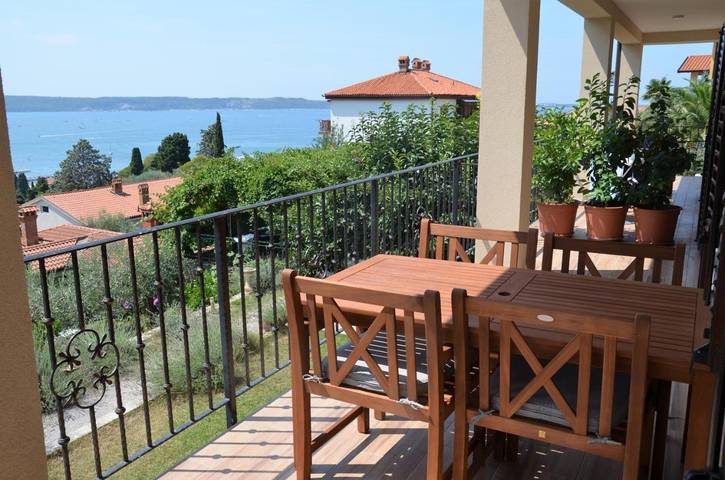 Ferienwohnung für 3 Personen, mit Ausblick und Balkon in Portoroz - 3