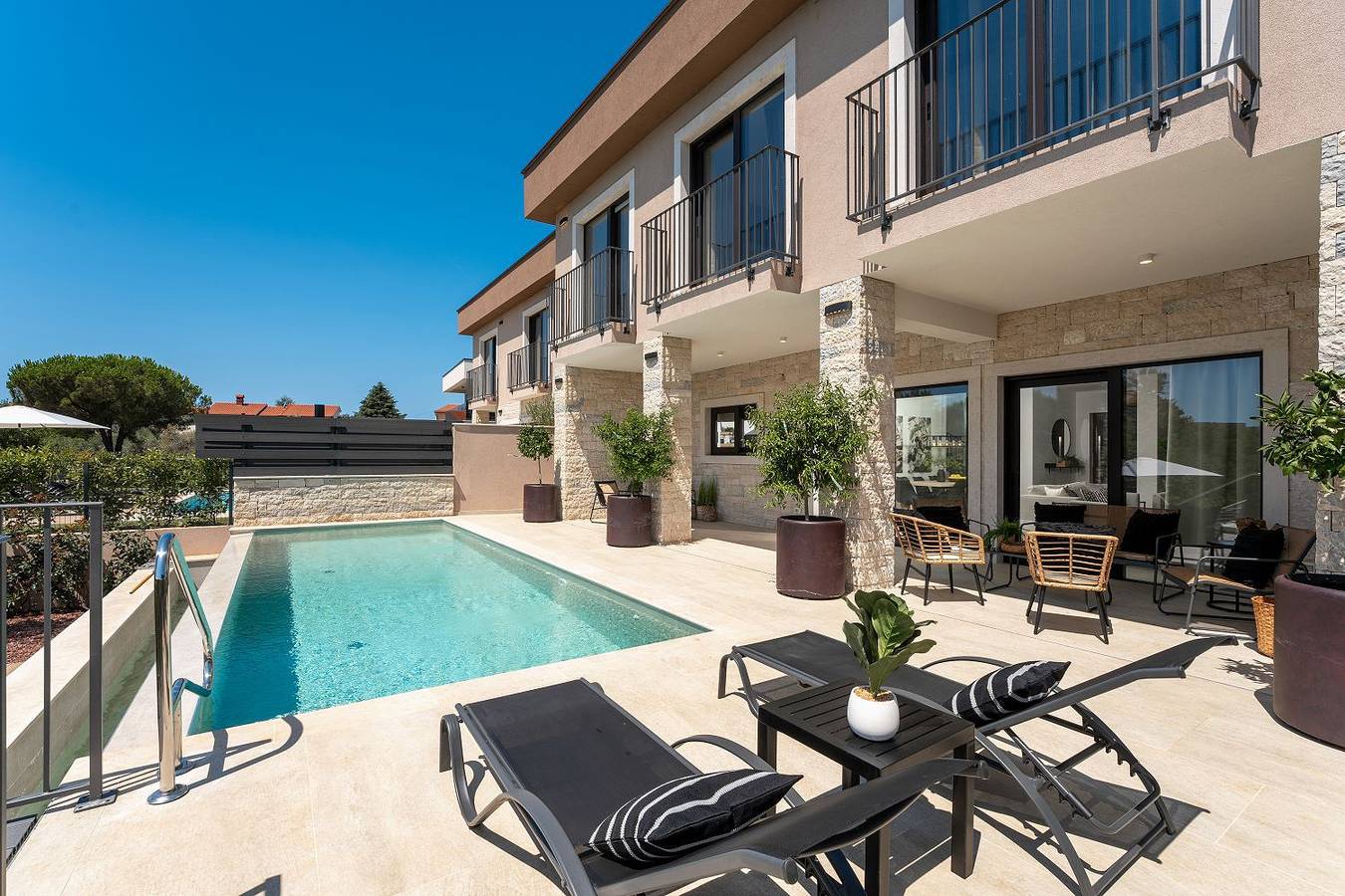 Extravagante Villa mit Sauna, Privatpool, Billard, Bbq in Poreč, Grad Poreč