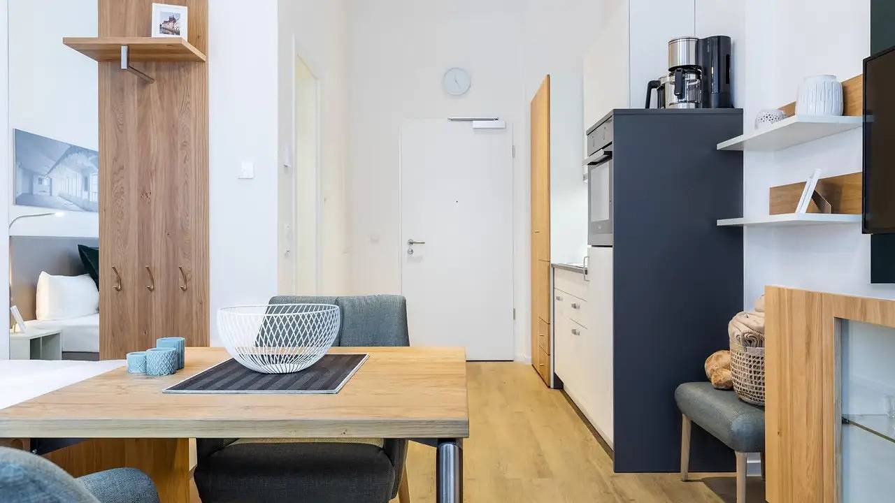 Ganze Ferienwohnung, Ferienwohnung für 2 Personen (28 m²) in Wismar in Wismar, Nordwestmecklenburg (Wismar und Umgebung)