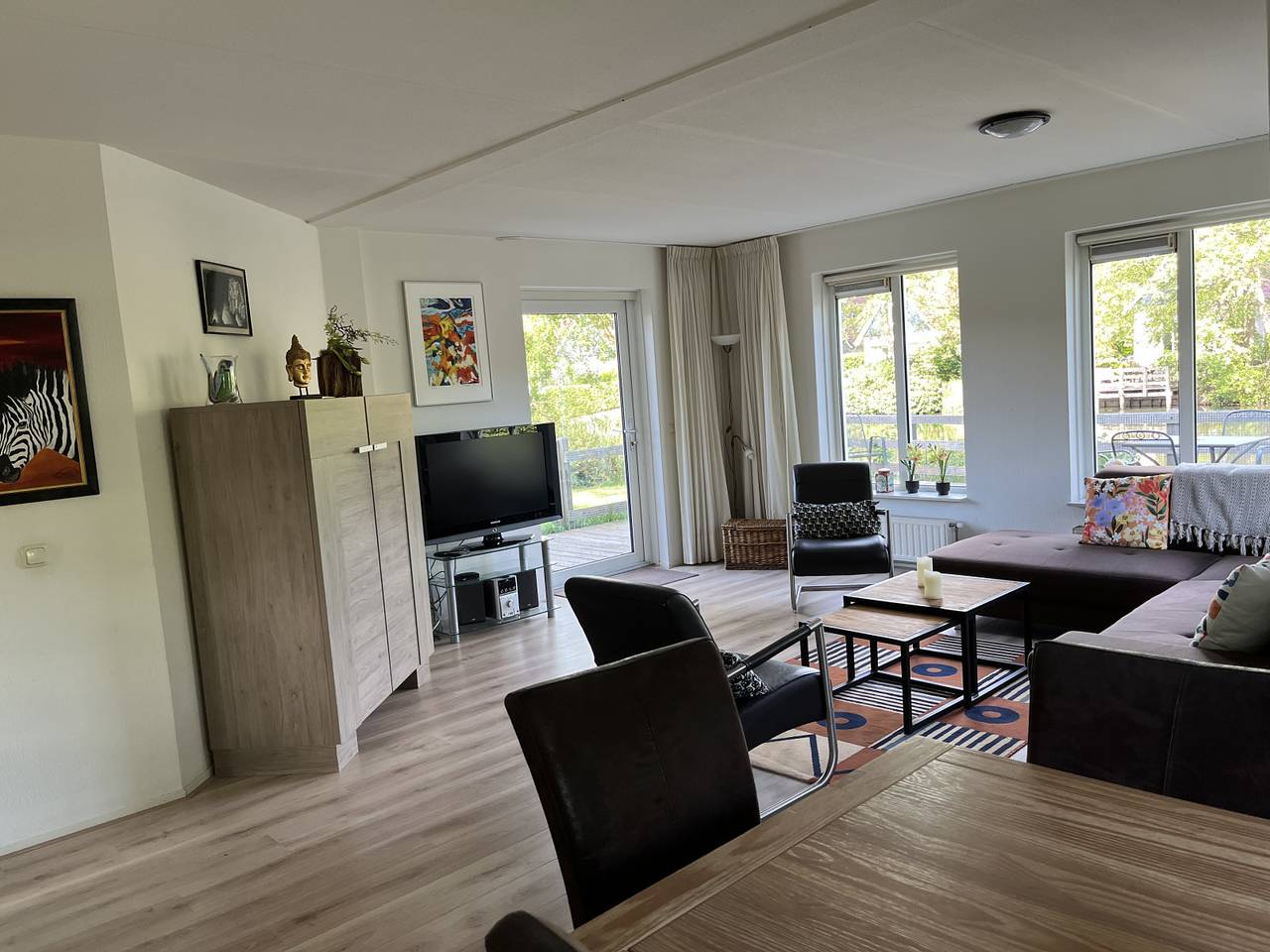 Freistehendes Ferienhaus für acht Personen in einem Ferienpark in Westerbork in Drenthe