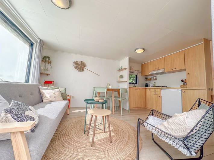 Gemütliches Chalet mit großer Garten und Veranda in Niederländische Nordsee