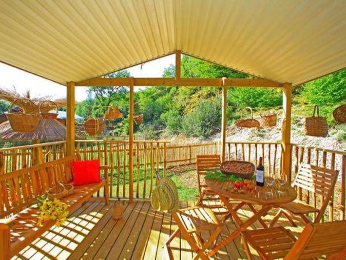 Mobil home pour 5 personnes, avec piscine à Saint-Amand-de-Coly - 3