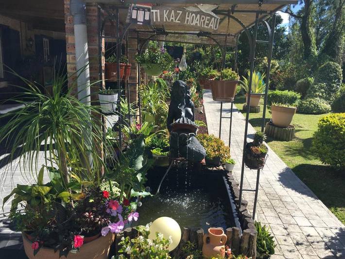 Chambre d’hôte pour 2 personnes, avec jardin et terrasse dans Grand-Îlet