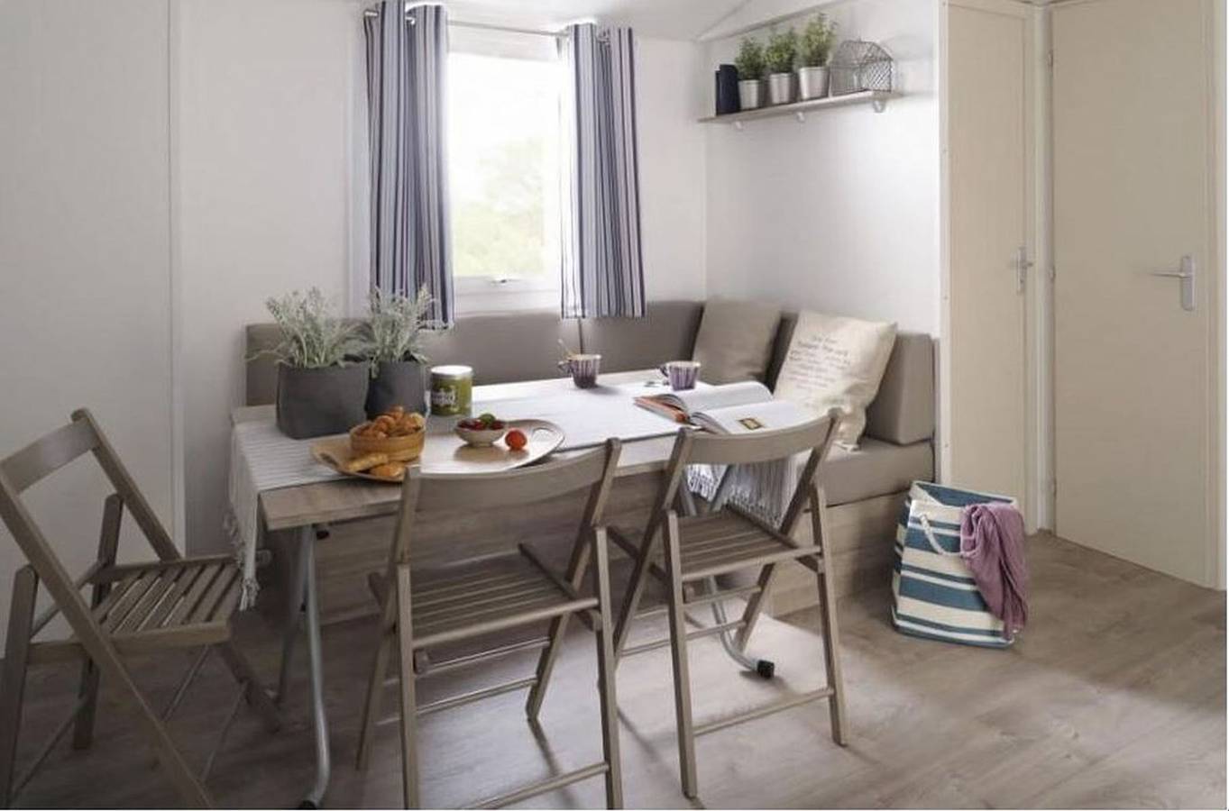 Ferienpark Domaine La Yole Mobilehome Happy Premium für 6 Personen in Vendres, Côte d'Améthyste