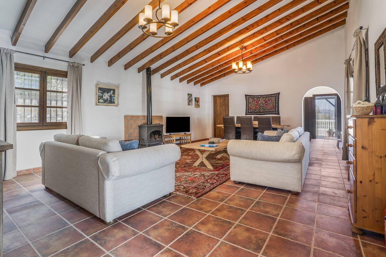 Casa El Alba, Villa mit privatem Pool fußläufig zum Dorf in Árchez, Cordillera Penibética