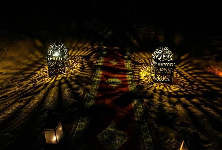 Tente pour 2 personnes, avec jardin et vue