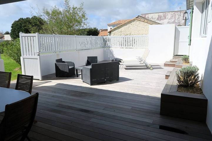 Maison de vacances pour 8 personnes, avec balcon à La Couarde-sur-Mer