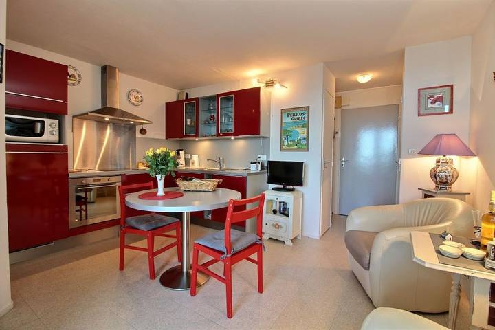 Gîte pour 2 personnes, avec Vue dans Plage Trestignel