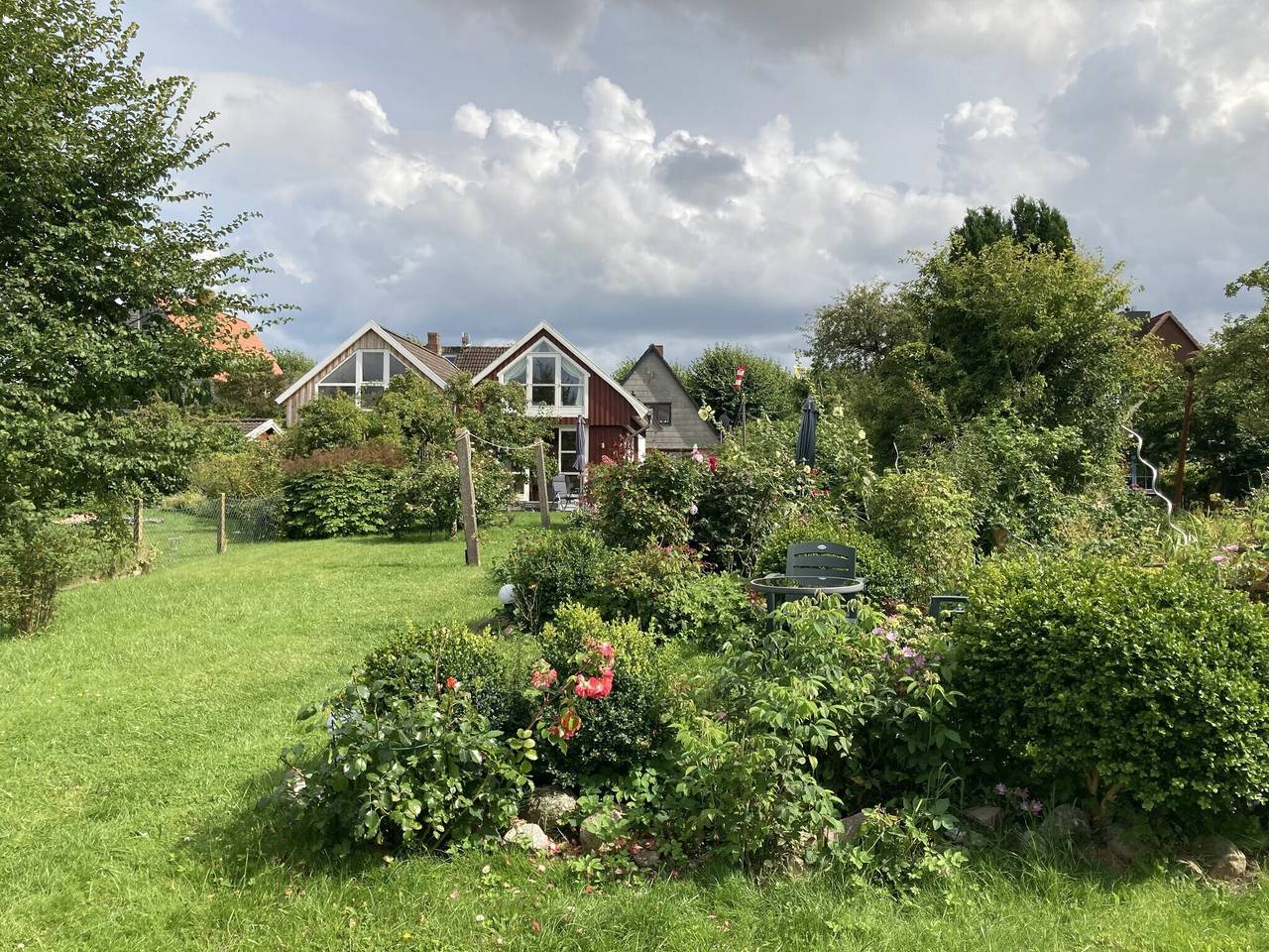 Holiday Apartment 'Bullerbü Ferienhäuschen Arnis' with Private Terrace and Own Garden in Arnis, Kappeln and surroundings