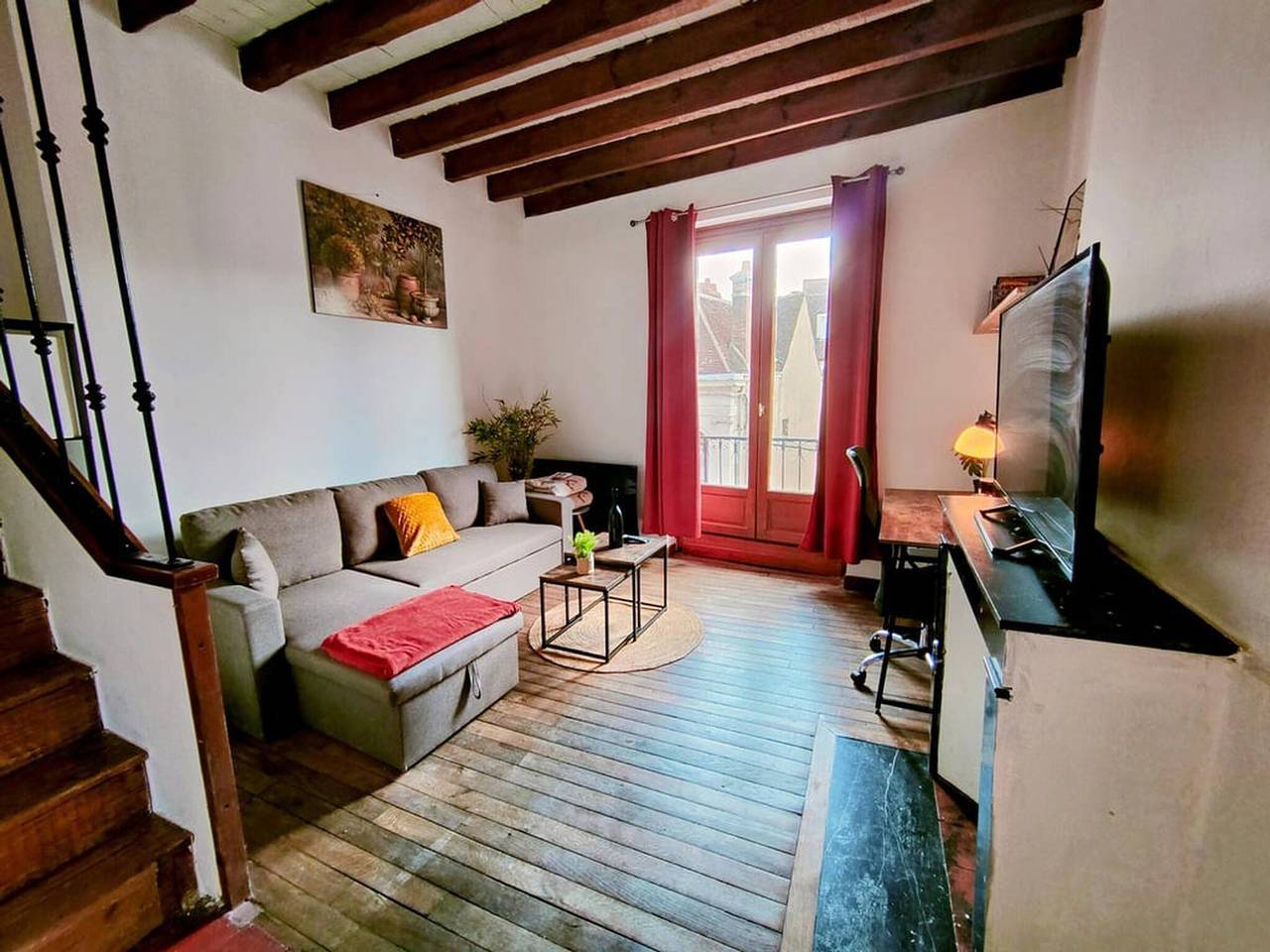 Appartement De Vacances pour 4 Personnes dans Auxerre, Région d'Auxerre