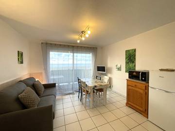 Gîte pour 4 personnes, avec terrasse dans Plage centrale (Vieux-Boucau-les-Bains)