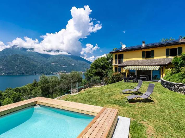 Villa für 4 Personen, mit Sauna und Garten sowie Pool am Comer See