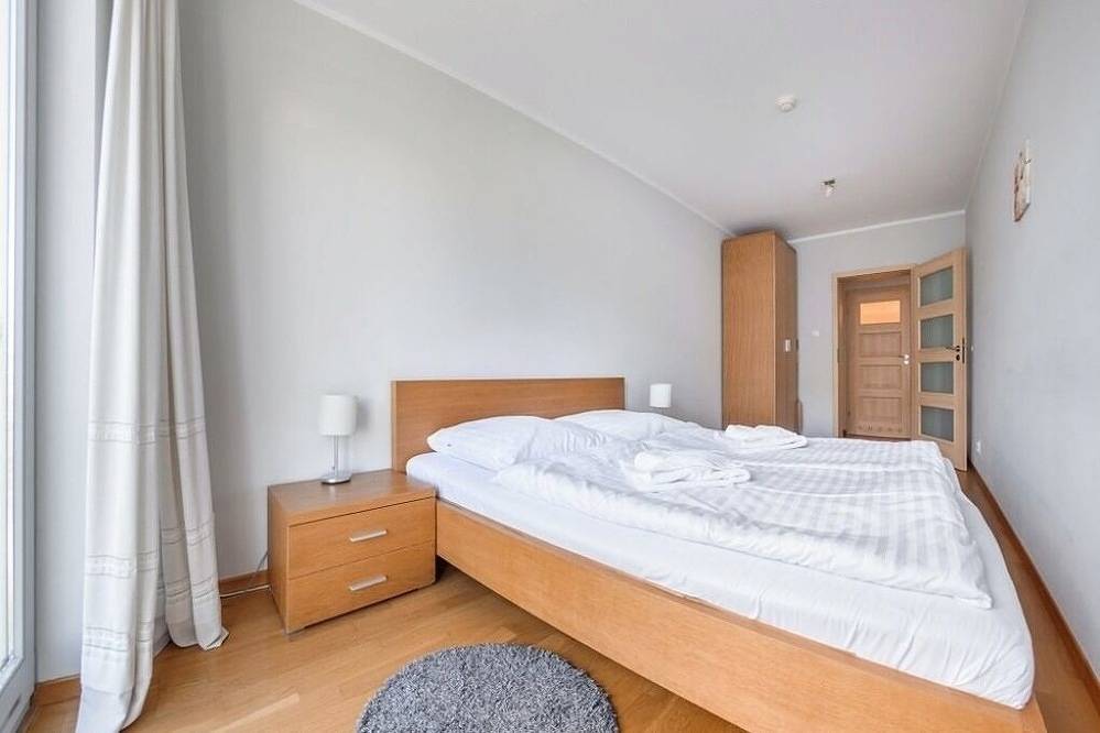 Hel semesterlägenhet, Lägenhet för 4 Personer med terass in Świnoujście, Oderlagunen