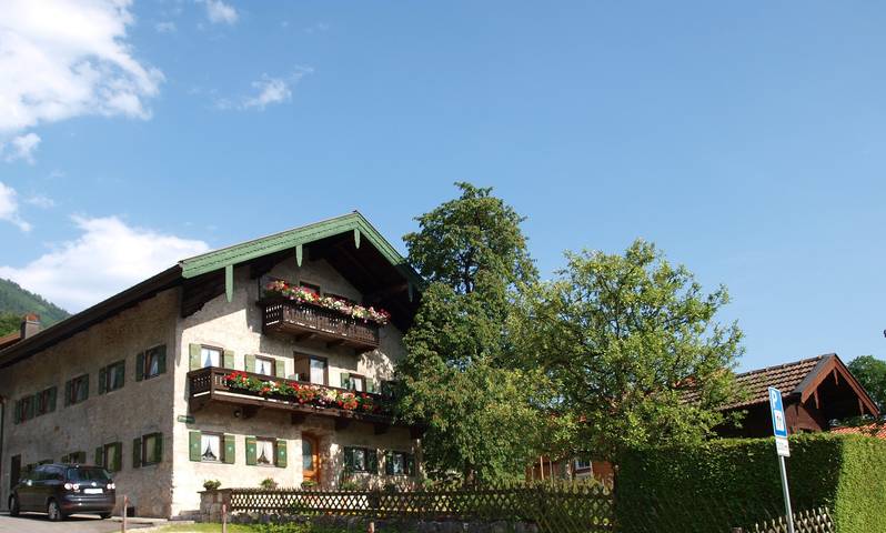 Ferienwohnung für 2 Personen, mit Balkon und Garten in Marquartstein - 2