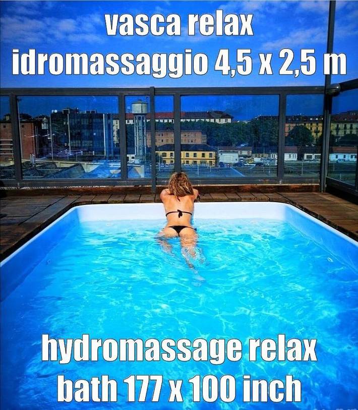 Hotel para 2 pessoas, com jardim e piscina em Turim