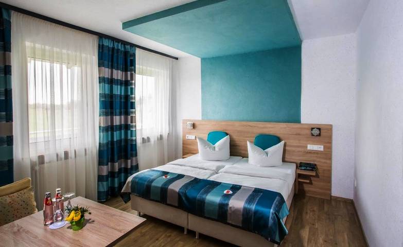 Ferienhaus für 3 Personen, mit Terrasse und Garten