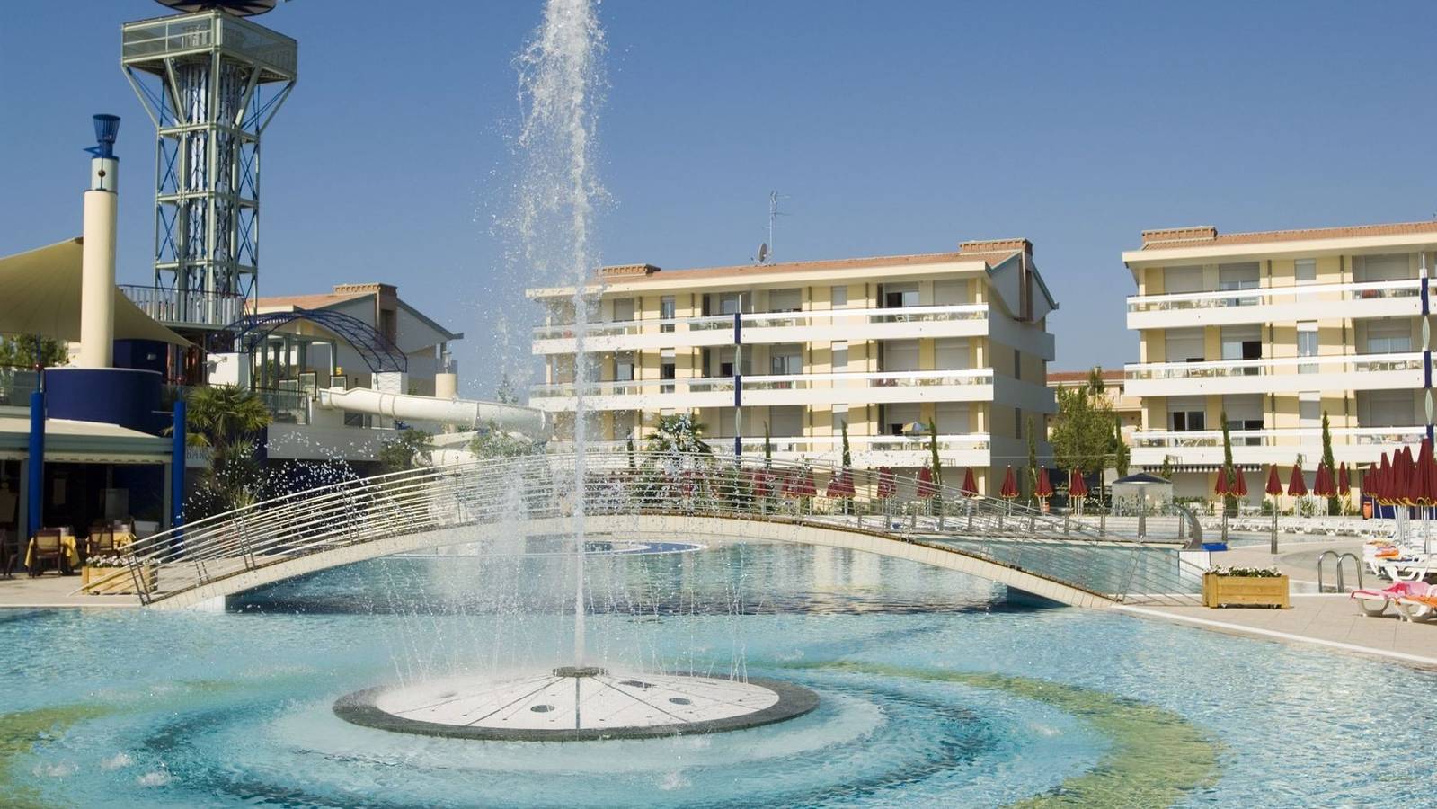 Apartement mit Klimaanlage und Terrasse  in Bibione, Venice Province