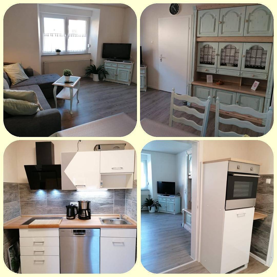 Ganze Ferienwohnung, Appartement/Fewo, Dusche und Bad, Wc, 2 Schlafräum in Pfälzer Bergland