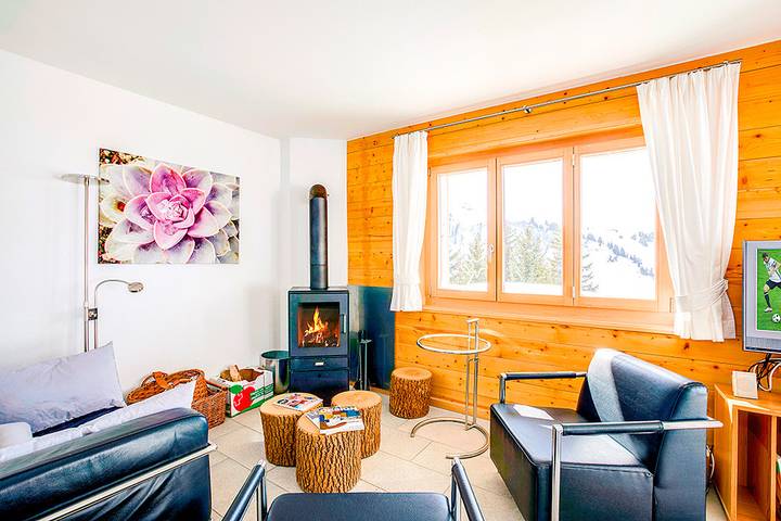 Location de vacances pour 6 personnes, avec balcon et vue à Val-d'Illiez - 2