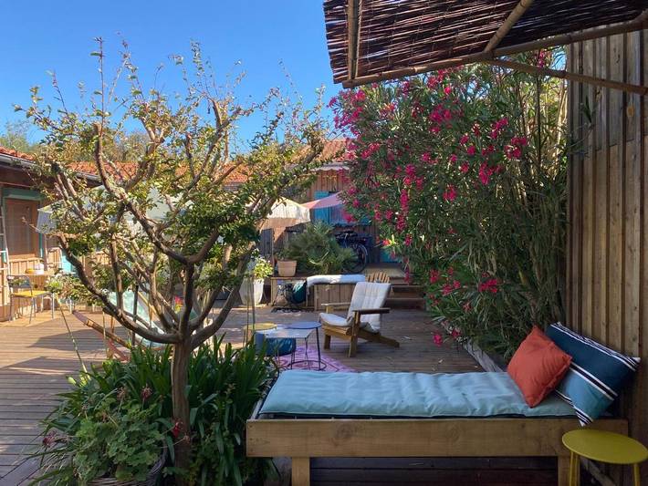 Location de vacances pour 2 personnes, avec jardin et terrasse au Cap Ferret - 2