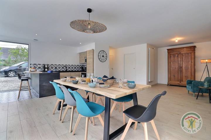 Gîte pour 7 personnes, avec vue ainsi que jardin et terrasse à Pleurtuit - 4